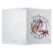 Load image into Gallery viewer, Beauty of Hope • Spirit of Love Holiday Cards Animal Lover Horse Cardinal
