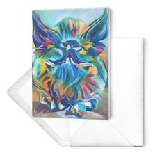 Load image into Gallery viewer, Colorful Hans Pig Cards - Blank Inside - Set of 10 or 30
