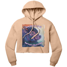 Load image into Gallery viewer, Evie - Misfits of Oz Farm Sanctuary - Some Things Just Fill Your Heart Without Trying - Cropped Hoodie