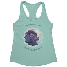 Load image into Gallery viewer, Evie - Some Things Just Fill Your Heart Without Trying Racer Back Tank - Misfits Of Oz - 4 Colors