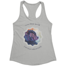 Load image into Gallery viewer, Evie - Some Things Just Fill Your Heart Without Trying Racer Back Tank - Misfits Of Oz - 4 Colors