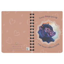 Load image into Gallery viewer, Evie Journal Notebook Some Things Just Fill the Heart Without Trying - Misfits of Oz