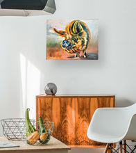Load image into Gallery viewer, Pig Painting Hans2 Gallery Wrapped Canvas Print