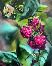 Load image into Gallery viewer, Blueberries & Raspberries ART SET of 2 Paper Prints