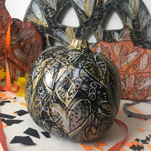 Load image into Gallery viewer, WHOLE Pumpkin Halloween Heart-Art Spooky Love