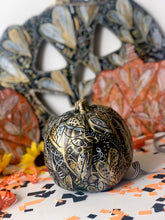 Load image into Gallery viewer, WHOLE Pumpkin Halloween Heart-Art Spooky Love