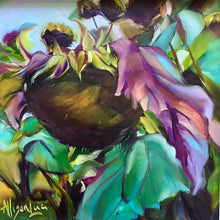 Load image into Gallery viewer, "Perspective" Original Oil Painting 6" x 6" on Gessoboard