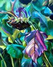 Load image into Gallery viewer, Eye of the Beholder Original Oil Painting 8" x 10" on Cradleboard