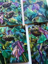 Load image into Gallery viewer, "Live Deeply" Original Oil Painting 6" x 6" on Gessoboard