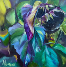 Load image into Gallery viewer, "Live Deeply" Original Oil Painting 6" x 6" on Gessoboard