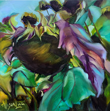 Load image into Gallery viewer, "Perspective" Original Oil Painting 6" x 6" on Gessoboard