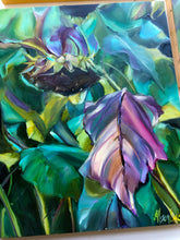 Load image into Gallery viewer, Eye of the Beholder Original Oil Painting 8" x 10" on Cradleboard