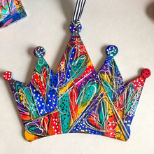 Load image into Gallery viewer, Princess Crown of Love Ornament