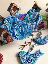 Load image into Gallery viewer, Wooden Blue Bird of Love