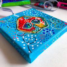 Load image into Gallery viewer, Fiesta Pig Snout Art - Turquoise