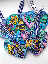 Load image into Gallery viewer, bees bee mine save the bees bee art