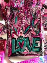 Load image into Gallery viewer, Graffiti LOVE Collection Original Art 5" x 7" FREE Shipping