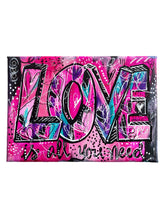 Load image into Gallery viewer, All you Need is LOVE Collection Original Art 5" x 7" FREE Shipping