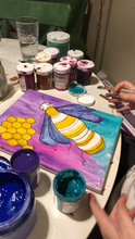 Load image into Gallery viewer, Bee Paint Workshop - Make Your Own Happy Paint Along 3/31/23 &/or 4/2/23