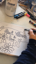 Load image into Gallery viewer, PIGGIE Paint Workshop - Make Your Own Happy Paint Along 4/21/23 &/or 4/23/23