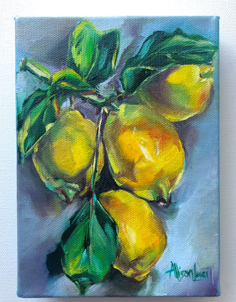 Lemon Love Original Oil Painting 5