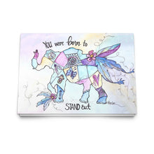 Load image into Gallery viewer, Inspirational Elephant Greeting Cards - Born to Stand Out; Set of 10, 30
