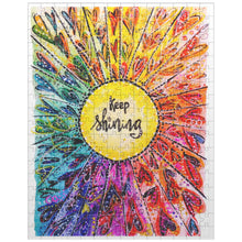 Load image into Gallery viewer, Keep Shining Colorful Heart Art Jigsaw Puzzle