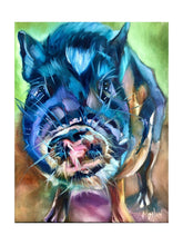 Load image into Gallery viewer, Nester Pig Painting Fine Art Paper Print - multiple Sizes - Outsiders Farm & Sanctuary