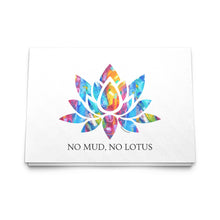 Load image into Gallery viewer, No Mud No Lotus Blank Greeting Cards Set of 10, 30, 50 with Allison Luci Original Art