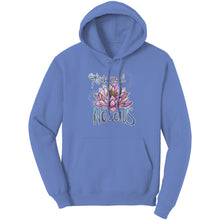 Load image into Gallery viewer, No Mud No Lotus Unisex Hoodie - 5 Colors - Black, Navy, Purple, Pink, Bright Blue - S through 5XL