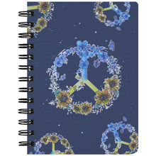 Load image into Gallery viewer, Peace for Ukraine Notebook Journal
