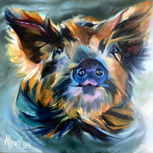 Load image into Gallery viewer, Zippy Pig Gallery Wrapped Canvas Print from Ziggy's Refuge