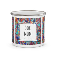 Load image into Gallery viewer, Dog Mom Enamel Mug