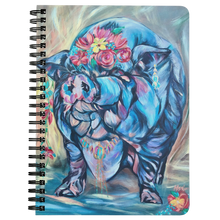 Load image into Gallery viewer, Channel Your Inner Frida Kahlo Pig Painting Notebook/Journal