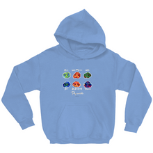 Load image into Gallery viewer, Pig Snouts with Names Unisex Hoodies (Youth Sizes) - 3 Colors
