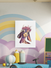 Load image into Gallery viewer, Sweet Pea Goat Love Art Print