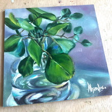 Load image into Gallery viewer, Amalgamate - Sweet Pilea Plant Painting