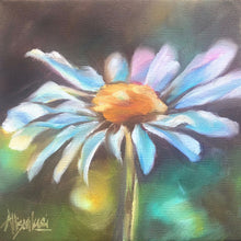 Load image into Gallery viewer, pantone illuminating yellow daisy painting allison luci artist allie for the soul