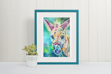 Load image into Gallery viewer, Biscuit Donkey Fine Art Print