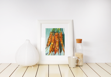Load image into Gallery viewer, Keep Calm and Carrot On Kitchen Fine Art Print