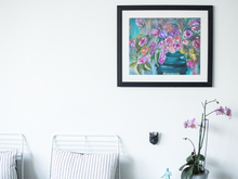 Load image into Gallery viewer, fine art floral print-allison-luci-flower-bouquet-oil-painting