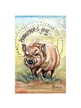 Load image into Gallery viewer, allison-luci-pig-painting-fine-art-print-tater-tot-odd-man-inn-animal-refuge-pig-rescue-art-print-allie-for-the-soul