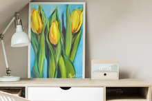 Load image into Gallery viewer, Bright Tulips Gallery Wrapped Canvas