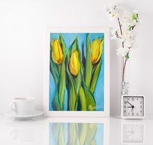 Load image into Gallery viewer, Bright Tulips Gallery Wrapped Canvas