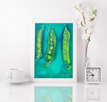 Load image into Gallery viewer, Find Your Inner Peas Fine Art Print
