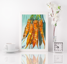 Load image into Gallery viewer, Keep Calm and Carrot On Kitchen Fine Art Print