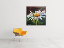 Load image into Gallery viewer, pantone illuminating yellow daisy painting allison luci artist allie for the soul