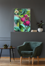 Load image into Gallery viewer, Raspberries "Grateful Heart" Gallery Wrapped CANVAS Print