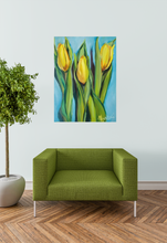 Load image into Gallery viewer, Bright Tulips Gallery Wrapped Canvas