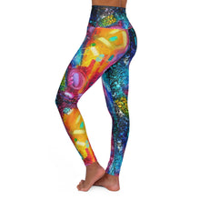 Load image into Gallery viewer, Follow Your Heart High Waisted Yoga Leggings
